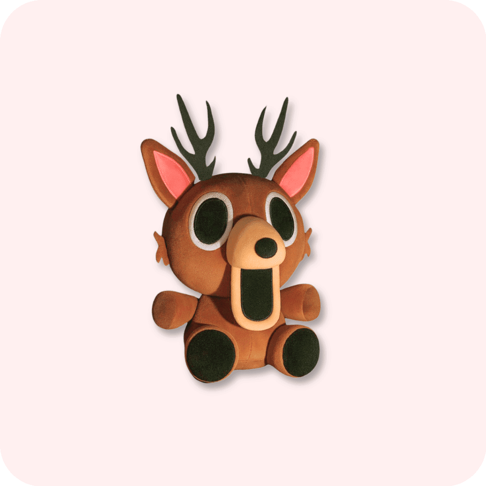 The Deer Plush Cute Version The Deer Plush Cute Version